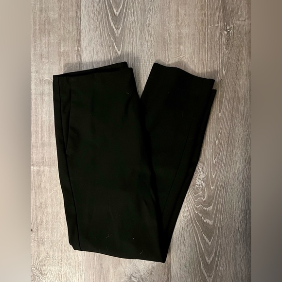 Ann Taylor The Side Zip Ankle Pant in Bi-Stretch - Black - Picture 1 of 9